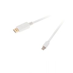 Cabletech DM-0852 Καλώδιο Mini DisplayPort - HDMI 1.8m Λευκό