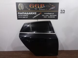 Πόρτα Πίσω Δεξιά Μαύρη Volvo S60 / V60 2010-2018 / Θ
