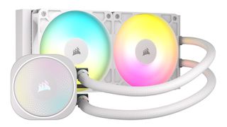 Corsair Nautilus 240 RS Υδρόψυξη Επεξεργαστή Διπλού Ανεμιστήρα 120mm για Socket AM4/AM5/1700 με ARGB Φωτισμό Λευκή