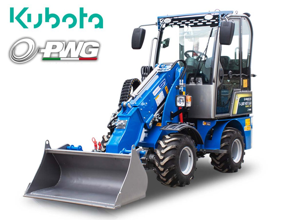 Φορτωτάκι Graecus 2026 T-LD07 HST CAB KUBOTA|ΤΗΛΕΣΚΟΠΙΚΟΣ ΥΔΡΟΣΤΑΤΙΚΟΣ ΦΟΡΤΩΤΗΣ 4x4