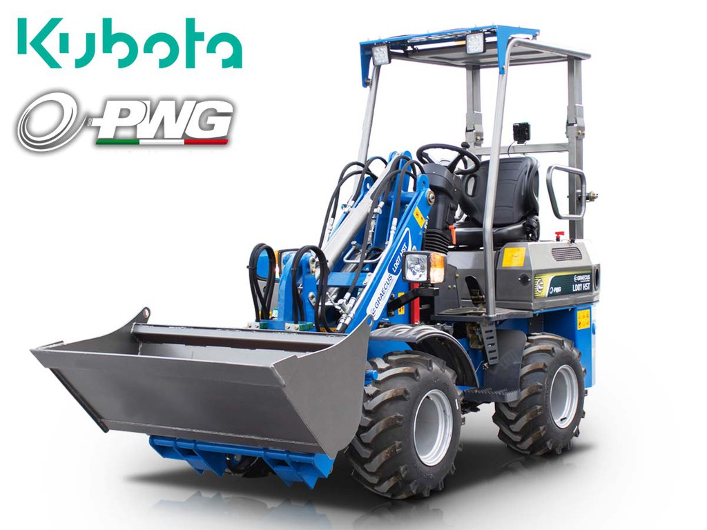 Φορτωτάκι Graecus 2026 LD07 HST KUBOTA|ΜΙΝΙ ΣΠΑΣΤΟΣ ΥΔΡΟΣΤΑΤΙΚΟΣ ΦΟΡΤΩΤΗΣ 4x4