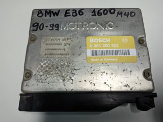 ΕΓΚΕΦΑΛΟΣ / ΜΟΝΑΔΑ ΕΛΕΓΧΟΥ ΚΙΝΗΤΗΡΑ (M1.7) MOTRONIC BMW E36 1.6 M40 1990 - 1999 ME ΚΩΔΙΚΟ BOSCH 0 261 200 522 , 1734709