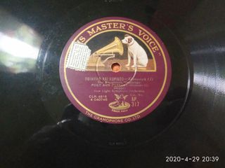 Δίσκος γραμμοφώνου 78 στροφών, 12 inches. ΠΟΙΗΤΉΣ ΚΑΙ ΧΩΡΙΚΟΣ. Εισαγωγή I και II Suppe. Σε πολύ καλή κατάσταση. Στη χάρτινη συσκευασία του