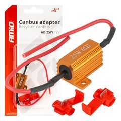 Amio - CANBUS Αντίσταση 6Ω 25W για LED Λάμπες – Anti Error - 1 τεμ. (04092/AM)