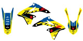 Κιτ Αυτοκόλλητα Dream 5 της Blackbird για Suzuki RMZ 250 10-18