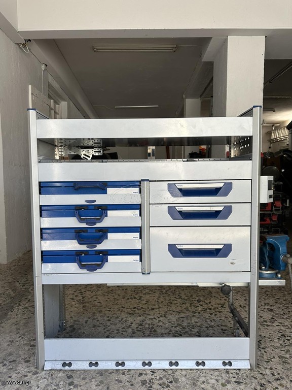 Επαγγελματικά ράφια Αυτοκινήτου sortimo