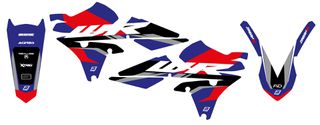 Κιτ Αυτοκόλλητα Dream 5 της Blackbird για Yamaha WRF 250 / 450 ’15-’19