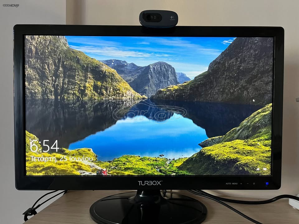 Οθόνη Turbo-X 22" και κάμερα Logitech