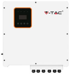 V-TAC Solar Inverter Φωτοβολταϊκών INVT Τριφασικό Υβριδικό με οθόνη LCD On-Off Grid 8KW (8000W) IP66 11375