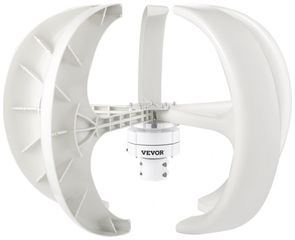 Ανεμογεννήτρια VEVOR Κάθετου Αξονα 600W 12V με 5 Πλαστικες Λεπίδες