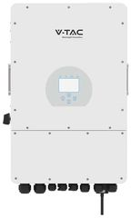 V-TAC DEYE 5KW Inverter Υβριδικό Τριφασικό SUN-5K-SG04LP3-EU με Οθόνη, CT, WiFi, IP65 11743