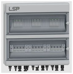 V-TAC Πίνακας πεδίου DC 3 Sring 3 MPPT 1000VDC 16A με πίνακα διανομής IP65 18 μονάδες LSP
