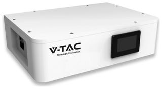 V-TAC Κουτί ελέγχου BMS με οθόνη LCD συμβατή με στοιβαζόμενο Σύστημα Αποθήκευσης Ενέργειας BSS, μετατροπέα υψηλής τάσης CEI 0-21 IP65 12151