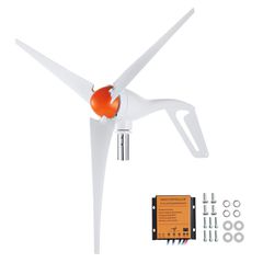 VEVOR 500W Ανεμογεννήτρια 12V 3-Blade Ανεμογεννήτρια και Ελεγκτής MPPT