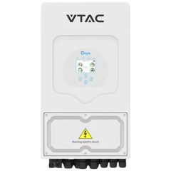 V-TAC Υβριδικός Ηλιακός Inverter Μονοφασικός 3.6kW | IP65, Μεγάλη Απόδοση & Έξυπνος Έλεγχος - SKU 12344