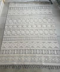Χαλί Royal Carpet La Casa Boho White/Grey 200x250εκ. σαν καινούργιο, μοντέρνο με κρόσια