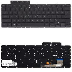 Πληκτρολόγιο - Laptop Keyboard για Asus ROG Zephyrus M16 GU604VI-NM078X GU604VI-NM084X 90NR0BR1-R32US0 90NR0BR1-R31FR0 V205561K V205526M 90NR0BR1-R31UI0 90NR0BR1-R31PO0 US No Frame Backlight Black ( Κ
