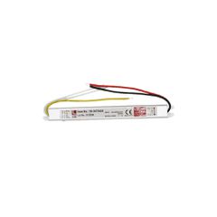 Τροφοδοτικό στενό για ταινίες Led 240V/24VDC 24W IP20 με προστασία από υπερφόρτωση