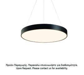 ΚΡΕΜΑΣΤΟ ΦΩΤΙΣΤΙΚΑ LED OPTIMUS 100W 9500LM CCT ΜΑΥΡΟ ΜΕΤΑΛΛΙΚΟ D100XH120CM