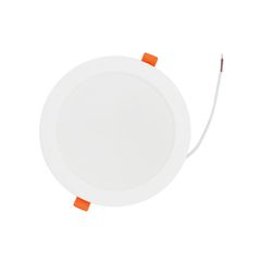 Φωτιστικό LED ψευδοροφής στρογγυλό χωνευτό 12W 230V 960lm PC ψυχρό φως 6200K λευκό χρώμα