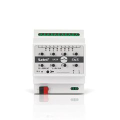 Module ενεργοποίησης switch actuator KNX SA 24 SATEL 8 καναλιών για έλεγχο συσκευών on/off 7x9.2x6cm