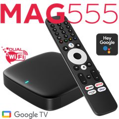 Media player 4K HDR GOOGLE TV MAG555 Bluetooth 5.0 Dolby Digital Wi-Fi USB 2x HDMI LAN 2GB/16GB