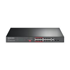 MERCUSYS rackmount switch MS118CP 16x 10/100Mbps PoE+ & 2x Gigabit θύρες UN/1.0