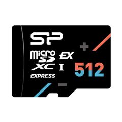 Κάρτα μνήμης microSDXC Express Hypera 512GB SILICON POWER PCIe Gen 3x1 C10 UHS-I U3 A1 V30 15x11x1mm