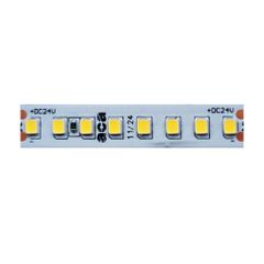 Ταινία Led Samsung 5 μέτρων 9.6W/m 1650lm/m 24V DC στεγανό IP65 Nano θερμό λευκό φως 3000K Ra80 10mm
