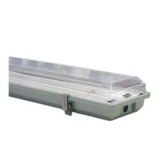 Φωτιστικό συμβατικό στεγανό IP65 Τ8 για 1 λάμπα Led 150cm δύο άκρων