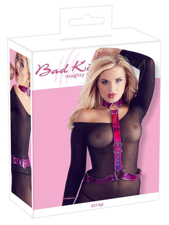 Bad Kitty Harness Red