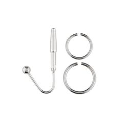 Prince's Contactand Penis Plug Sperm Stopper Silver-thumb-2
