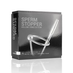 Prince's Contactand Penis Plug Sperm Stopper Silver-thumb-4