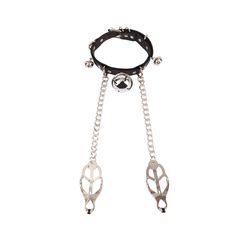 Master Control Collar with Nipple Clamps-thumb-1