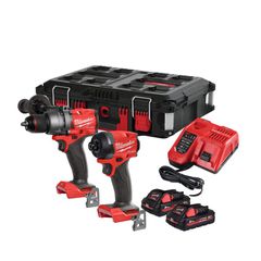 M18 FPP2A3-302P PACKOUT POWERPACK LIMITED EDITION Σετ Κρουστικό Δραπ/δο 158Nm & Παλμικό Κατσαβίδι 226Nm 18V (2x3.0Ah) - 18V - 20V - MILWAUKEE (#4933499431)