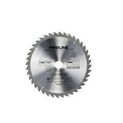 Proline Δίσκος Κοπής Ξύλου με 40 Δόντια 210mm 84214