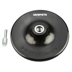 Ελαστικός Δίσκος Graphite (Με Βέλκρο 125 mm, Σταθερός)