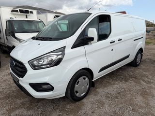 Ford Transit Custom 2020 L2 170ps 2x ΠΛΑΙΝΕΣ ΠΟΡΤΕΣ