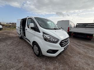 Ford Transit Custom 2020 L2 170ps 2x ΠΛΑΙΝΕΣ ΠΟΡΤΕΣ-thumb-3