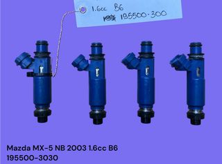 MAZDA MX-5 NB 1998-2005 ΜΕΤΑΧΕΙΡΙΣΜΕΝΑ ΑΝΤΑΛΛΑΚΤΙΚΑ ( Μπεκ ψεκασμού καυσίμου με κωδικό 195500-3030 )
