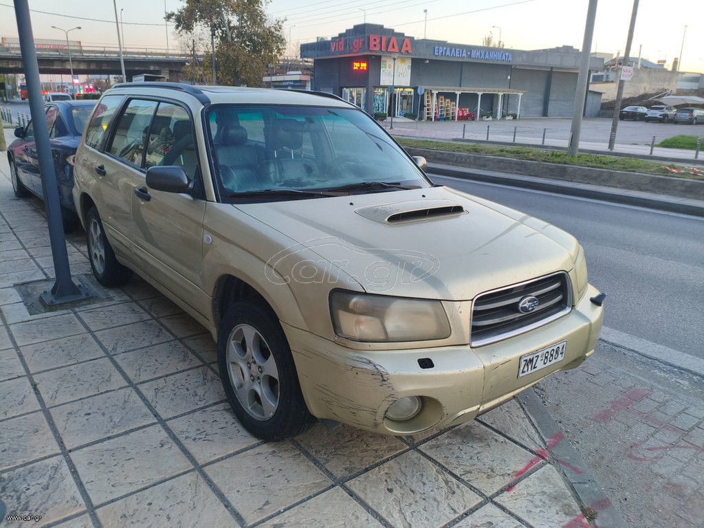 Subaru Forester 2002 XT TURBO 2.0 177PS-ΗΛΙΟΡΟΦΗ