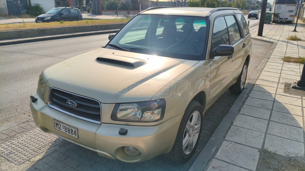 Subaru Forester 2002 XT TURBO 2.0 177PS-ΗΛΙΟΡΟΦΗ-ΤΕΛΗ 2026