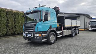 Ανατροπή + Γερανός Scania 2012