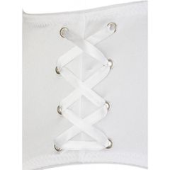 Delicate White Satin Bra with Sting and Suspender-thumb-3