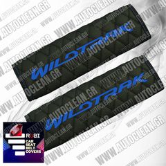 FORD WILDTRAK ΜΑΞΙΛΑΡΑΚΙΑ ΖΩΝΗΣ ΤΕΧΝΟΔΕΡΜΑ RUBI ΜΑΥΡΟ ΜΕ ΜΠΛΕ ΚΕΝΤΗΜΑΤΑ WILDTRAK ΕΛΛΗΝΙΚΗΣ ΚΑΤΑΣΚΕΥΗΣ ΣΕΤ 2ΤΜΧ