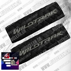 FORD WILDTRAK ΜΑΞΙΛΑΡΑΚΙΑ ΖΩΝΗΣ ΤΕΧΝΟΔΕΡΜΑ RUBI ΜΑΥΡΟ ΜΕ ΓΚΡΙ ΚΕΝΤΗΜΑΤΑ WILDTRAK ΕΛΛΗΝΙΚΗΣ ΚΑΤΑΣΚΕΥΗΣ ΣΕΤ 2ΤΜΧ