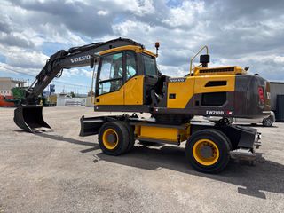 Εκσκαφέας Με Λάστιχα Volvo 2015 EW210D-thumb-3