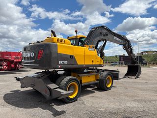 Εκσκαφέας Με Λάστιχα Volvo 2015 EW210D-thumb-4