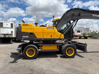 Εκσκαφέας Με Λάστιχα Volvo 2015 EW210D-thumb-8