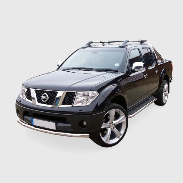 NISSAN NAVARA D-40 Ανοξείδωτος προφυλακτήρας πόλης μονός